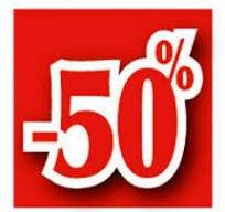 50% Rabat