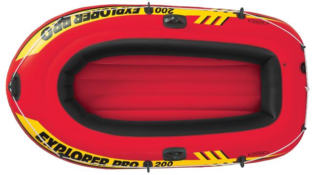 Intex gummibåd Explorer 200 2 per.Incl. åre og pumpe