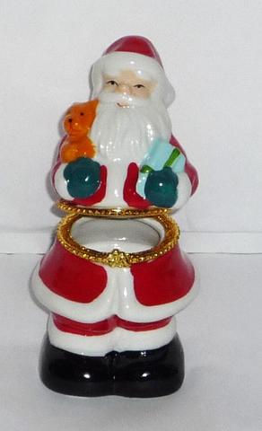 Jule skrin/figuer med låg i keramik
