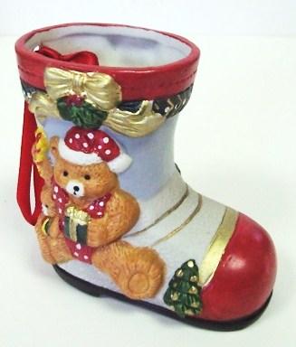 Jule støvle i keramik