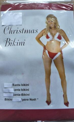 Sødt Jule bikini sæt