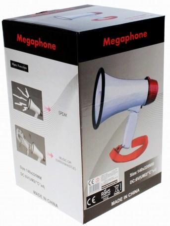 MyMealivos Sugar Home Taşınabilir Megafon 20 Watt Güçlü Megafon
